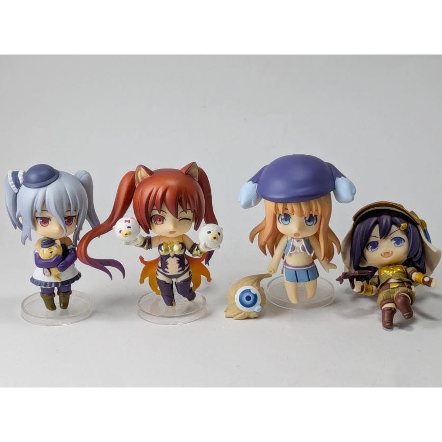 Used Nendoroid Petite Rage of Bahamut 4 types set Cerberus Orchis Tina