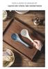 Japanese Ceramic Long-Handle Soup Spoon for Porridge & Hot Pot