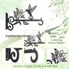 Sparrow Wall Hook for Plants: Metal Garden & Home Decor Hanger