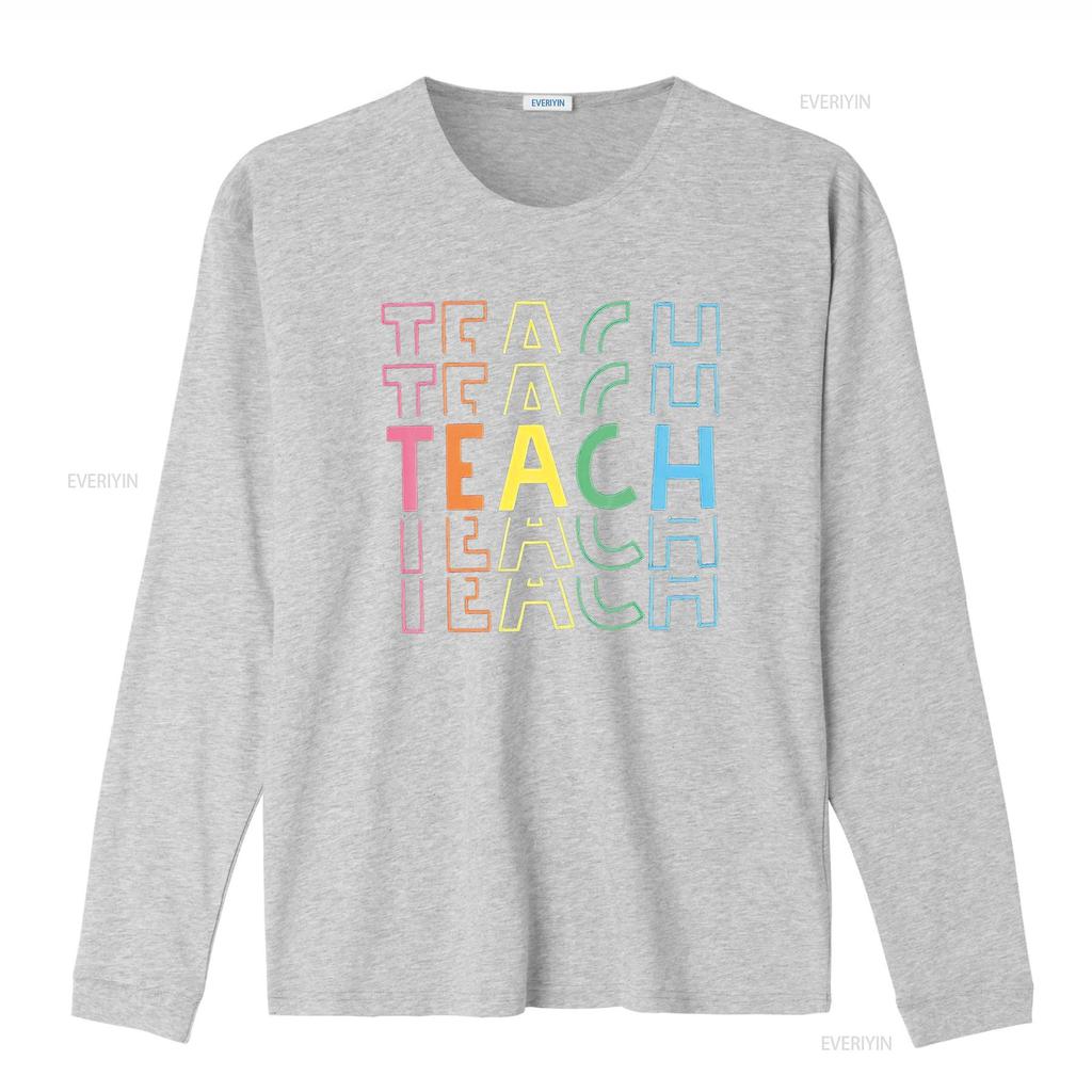 Teacher T Shirt Women Back to School Tops Funny Kindergarten Teaching Life Appreciation Casual Crew Neck Black Medium vintage