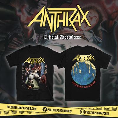 Anthrax Spreading The Disease T-shirt Men Women Cotton Oversized Y2k Rap-Metal Thrash Band Graphic Short Seleeve Female Male Clothing
