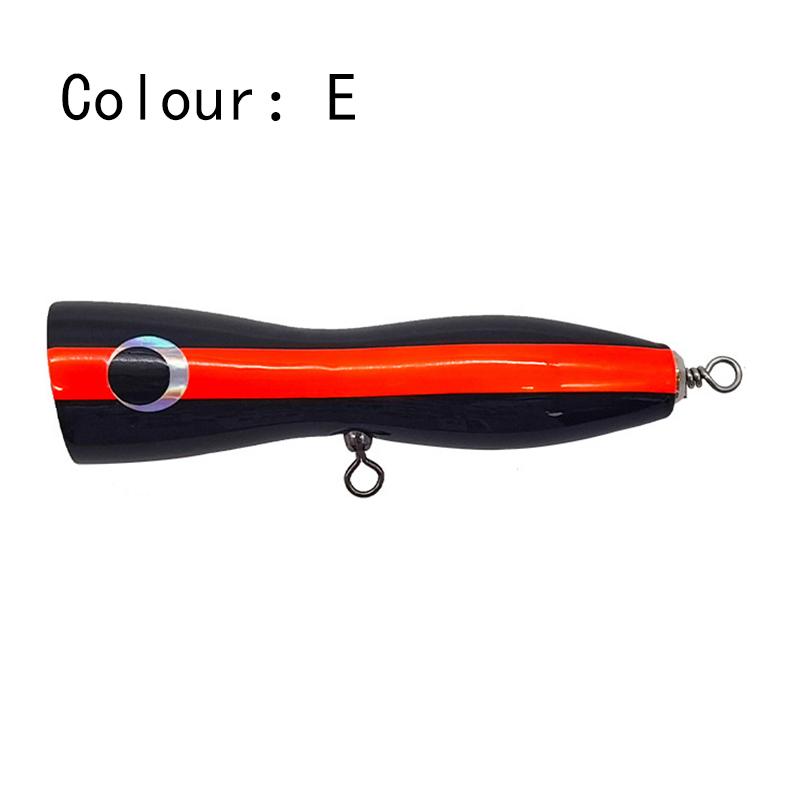 Stick Baits Popper Lure Wood 150mm 5.9" Tuna Popper Big Game Lure