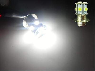 6V Moped 50cc Motorrad P15D PH7 Energiesparender LED Scheinwerfer/Weiß Hi Lo Schaltung 6000k Roller Altes Auto