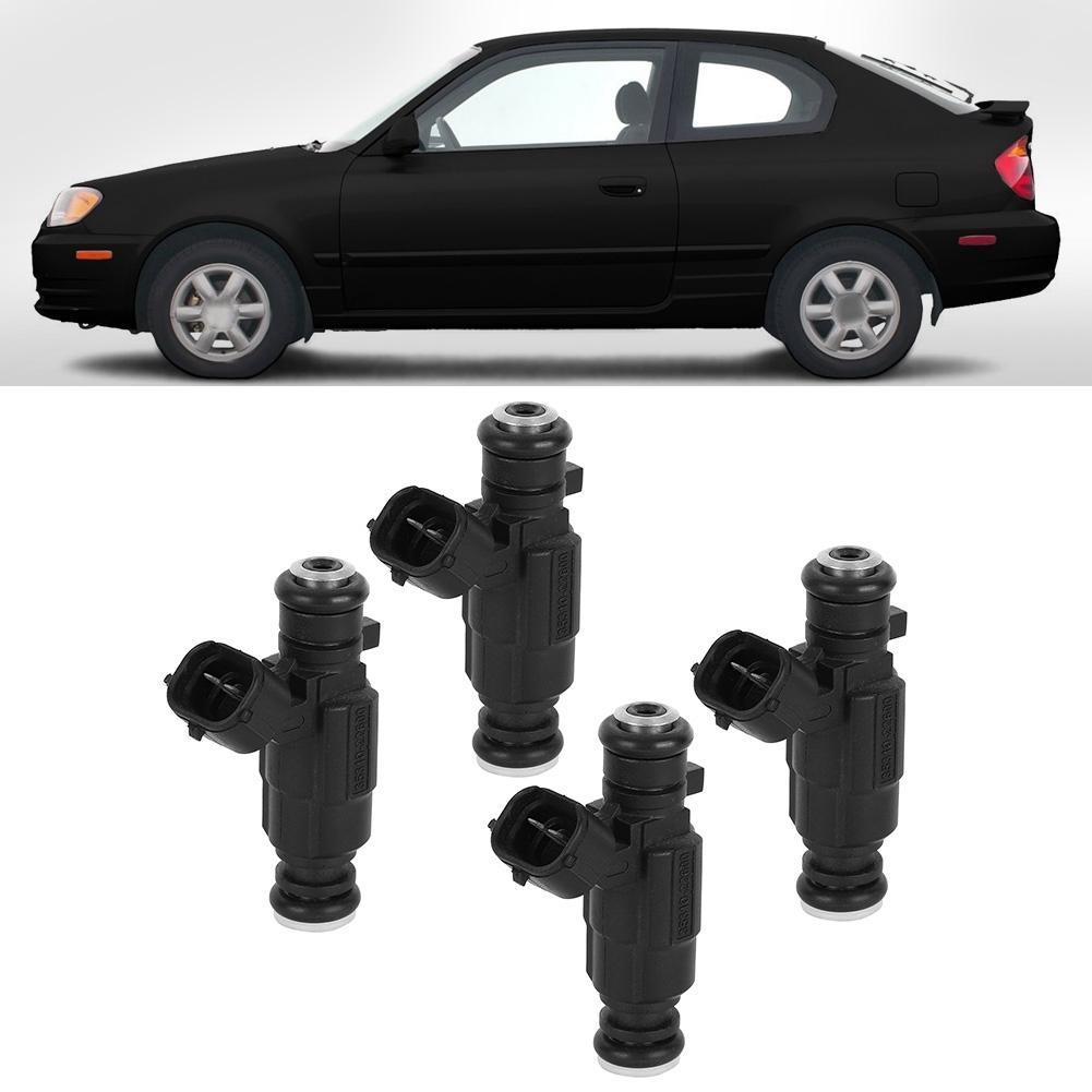 4 Stück Kraftstoffeinspritzdüse Ersatzteile 35310 22600 Passend für Hyundai Accent 2000 2005