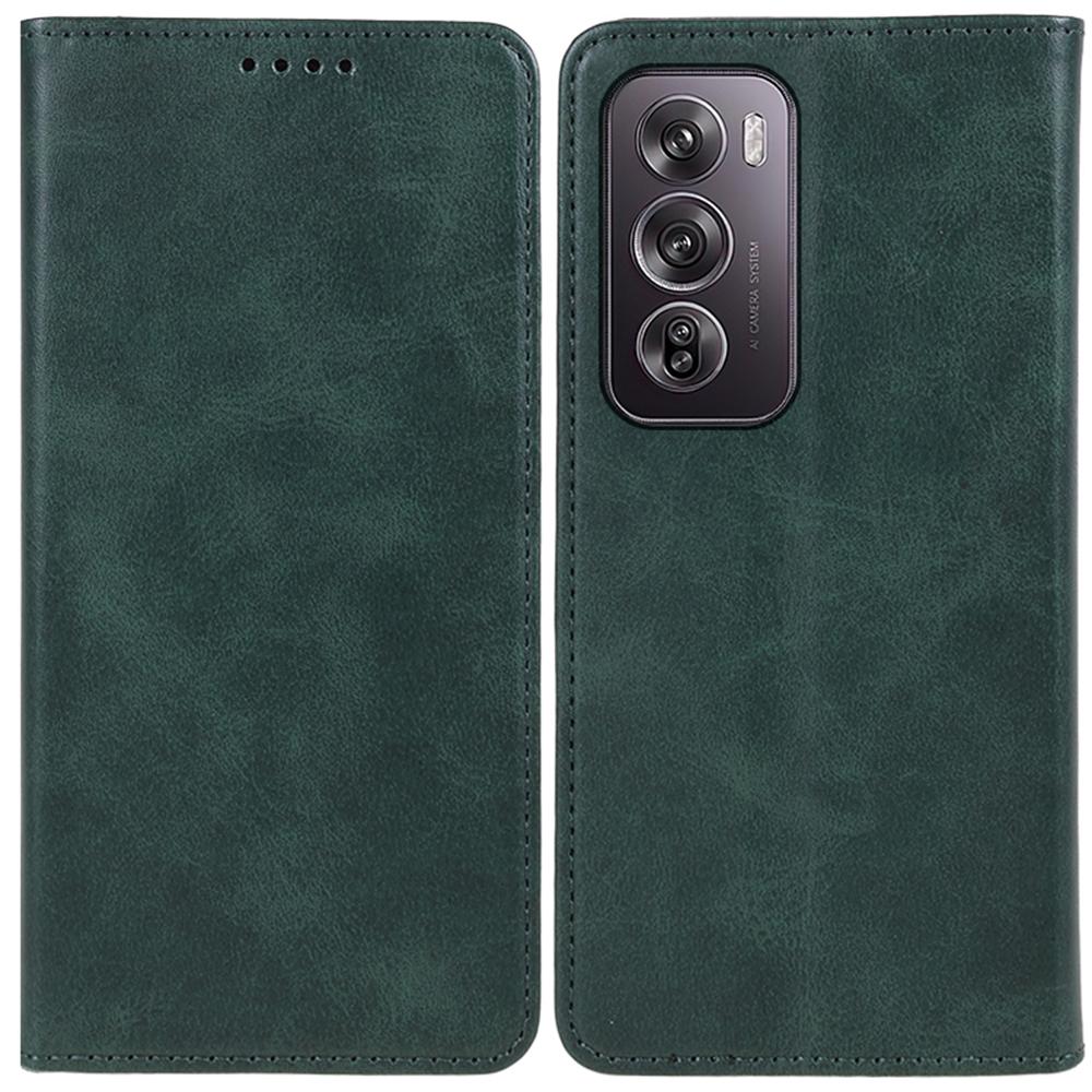 

Для Oppo Reno12 Pro 5G (Глобальний) Чохол-підставка Протиударний шкіряний чохол-гаманець для телефону Green