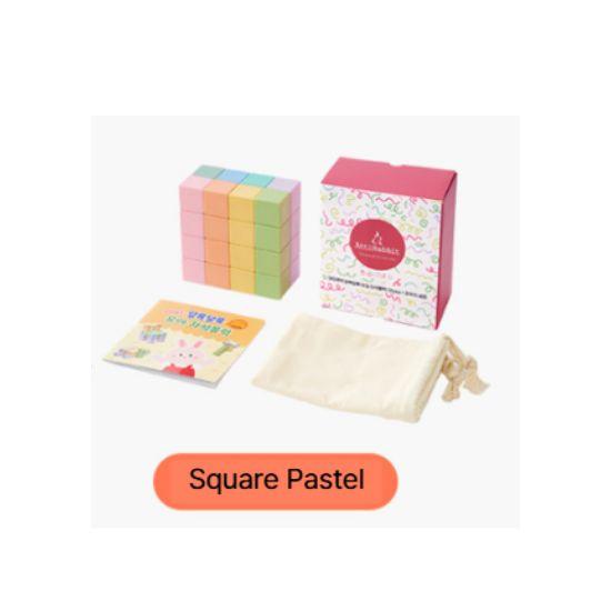 

Atti Rabbit Magnetic Block Magic Cube 32 Pieces Pastel (Triangle Set / Square Set) Square Pastel