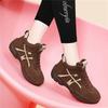Autumn and winter new retro Dexun casual sports running shoes comfortable thick-soled versatile shoes women's high-top