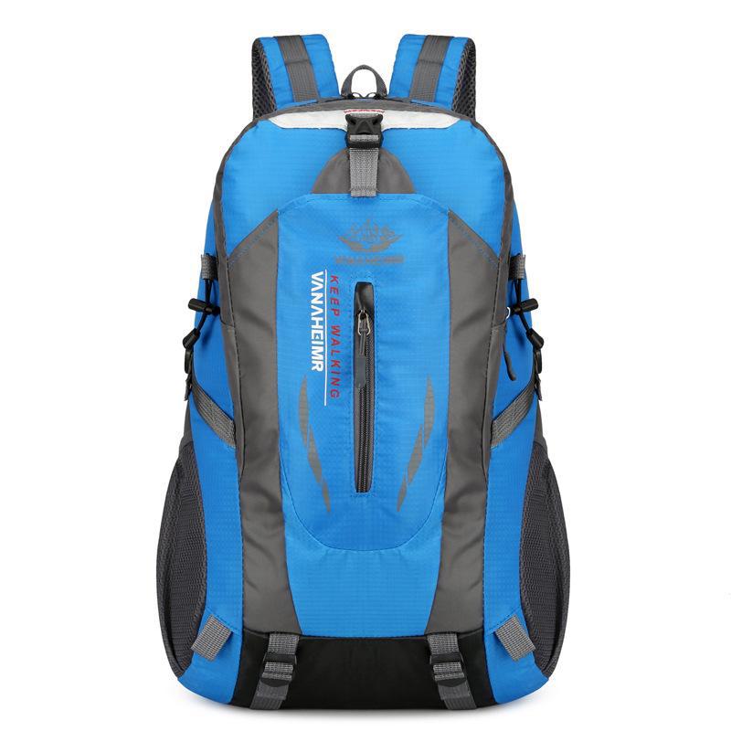 Men's Large Capacity Waterproof Breathable Outdoor Backpack for Camping, Travel, and Leisure Sports