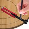Woodworking Compasses Scriber Adjustable Scribe Gauges Circulars Drawing Tool Wood Scriber Tool Carpenter Tools 195mm