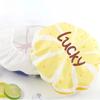 Cute Fruit Pattern Waterproof Shower Cap Cartoon Lace Elastic Band Bath Hat for Adults Women Bathroom Products