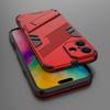 For iPhone 16 Plus Case PC+TPU Shockproof Phone Cover with Kickstand