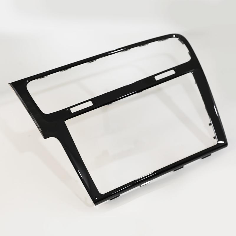 8" 9.2" Piano Black MIB 2 Radio LHD Frame For VW Golf 7 MK7 Golf 7.5 MK7.5 Screen Bezel Decorative Trim Panel