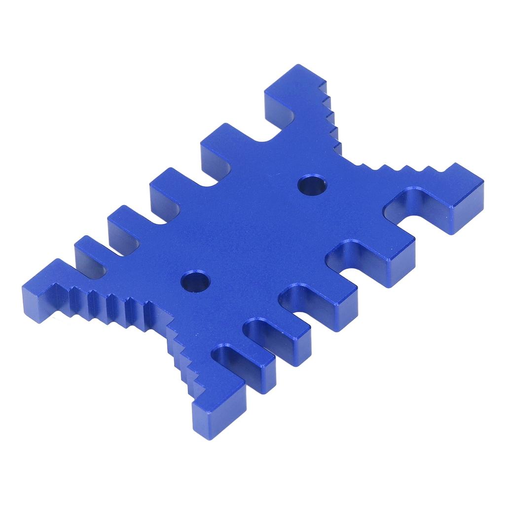 Dovetail Jig Tenon Caliper Aluminum Scale Card Measuring Woodworking Tool