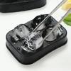 Easy-Release Food-Grade Silicone Ice Cube and Ball Mold for Quick-Freezing At Home