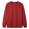 Herren Herbst/Winter Besticktes Rundhals-Sweatshirt