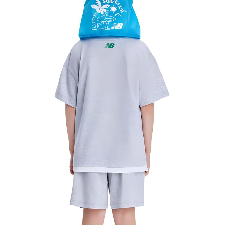 New Balance Casual Sportswear Light Gray Children Aged 3 7 Years Old ND2SE2E13316