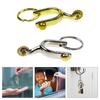 Alloy Spur Key Pendant Perfect Bag Ornament Small Decorative Key Pendant Suitable for Men and Women Bags Decorating