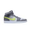 Jordan 1 Mid Gunsmoke Volt