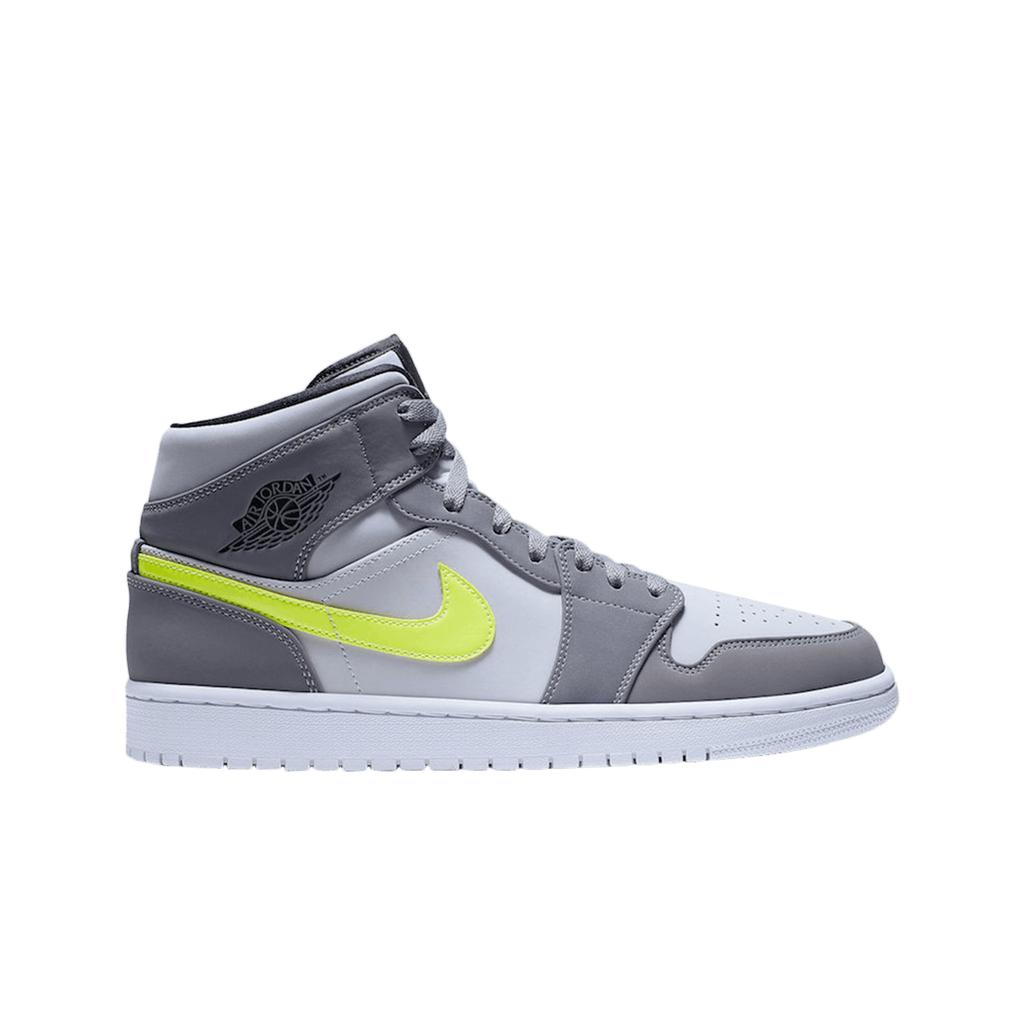 Jordan 1 Mid Gunsmoke Volt