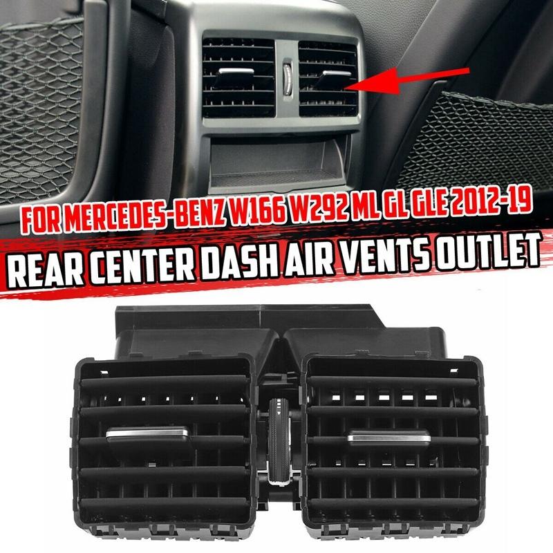 Rear Center Console Dash Air AC Vent for Mercedes Benz W166 W292 ML GL GLE Class 2012- 166 830 05 54 2A17