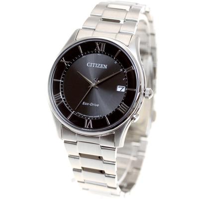 Citizen Collection Simple Adjust Slim Eco-Drive Rádiem řízené hodinky, Typ, AS1060-54E, Pánské