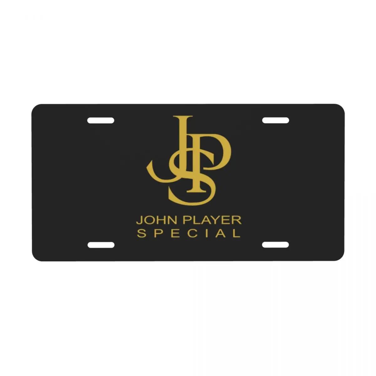 Специальный номерной знак Джона Плейера, забавный номерной знак команды JPS, декоративный передний номерной знак автомобиля, бирка для туалетного столика, 6 X 12 дюймов 30x15 cm
