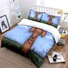 Cartoon Dachshund Holding Heart. Bedding Sets Duvet Cover Sets Duvet Covers Pillowcases(1 * Duvet Cover 2 * Pillowcases Without Duvet Insert)