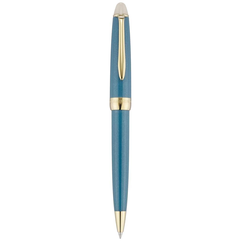 SAILOR SHIKIORI Tsukuyono Minamo Shimoyo 16-0358-204 0.7mm Twist Ballpoint Pen Blue Made In Japan