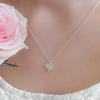 Heart Rose Necklace