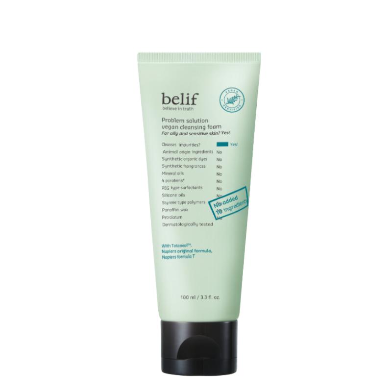 Problem Solution Vegan Cleansing Foam