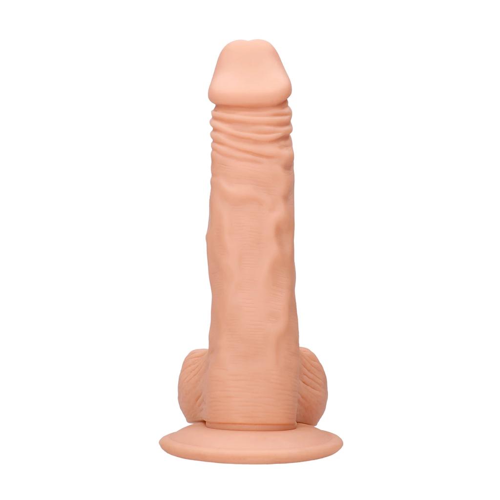 RealRock - Dildo with Testicles 25 cm