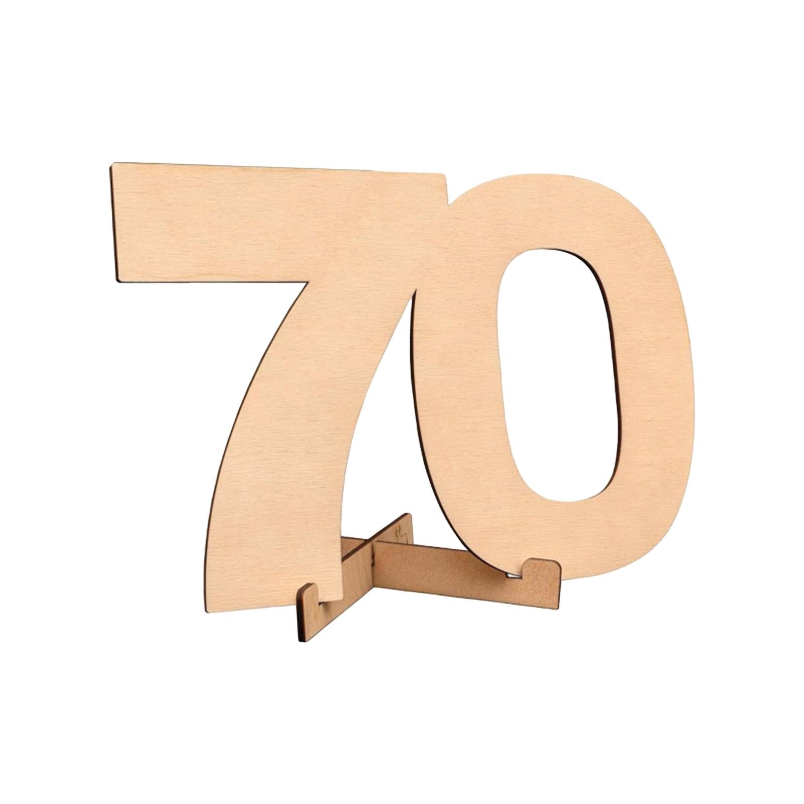 

Unfinished Wooden Letters - DIY Home Wall Decor Set For Rustic And Personalized Interiors One Size