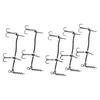 Stainless Steel Soft Lure Security Essential Premium Fishing Platform System Corkscrew Suitable For Popular Spins