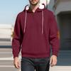 Men's Outdoor Casual Sports Color Hooded Sweater