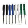 Crossing Flathead  Screwdriver Tool Steel Magnetic Screwdriver for Electricia