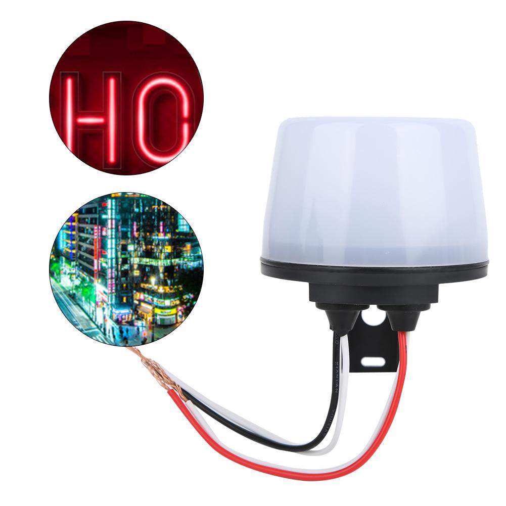 Sensor Switch Street Light Control Adjustable Rain AntiThunder Protection 220V AS0 16A