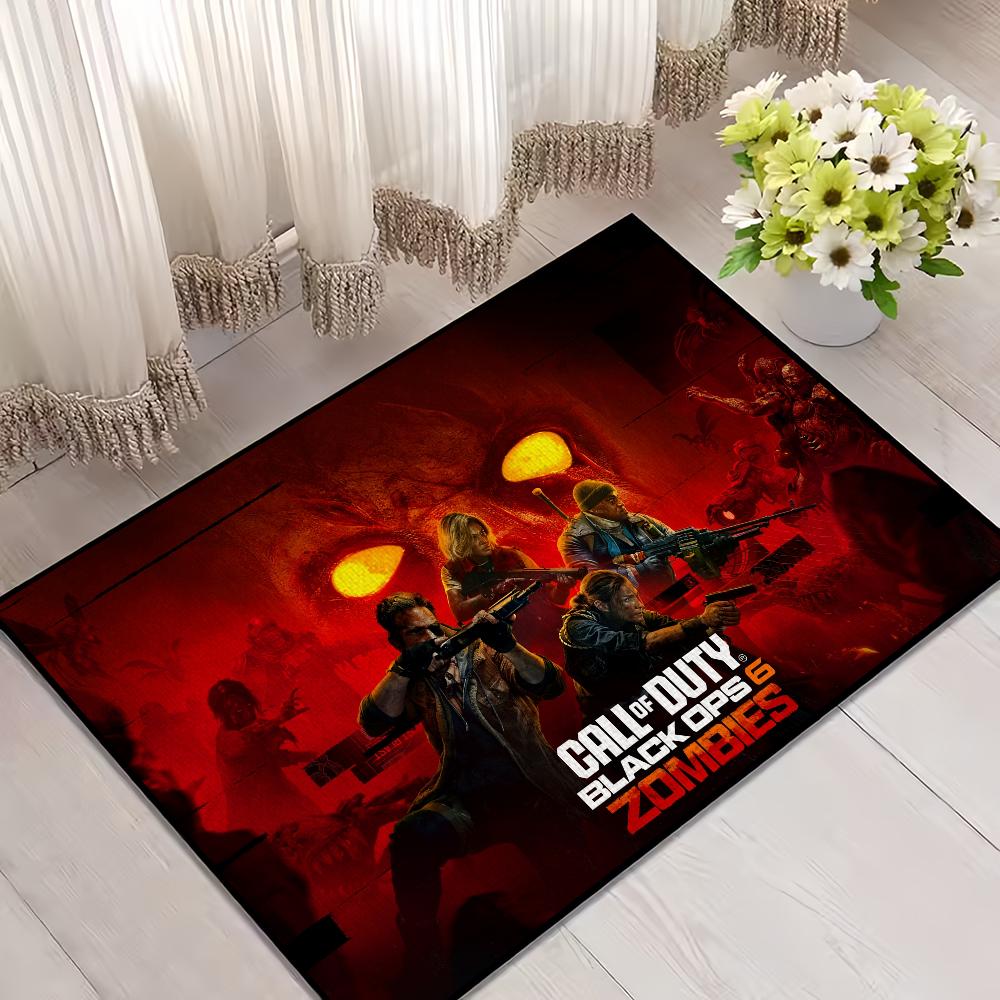 

Игра C-Call of D-Duty B-Black Ops 6 маленький ковер Для украшения дома Спальня Кухня Супервпитывающий коврик Ковер Под ноги Нескользящий SJR40x60CM