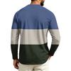 Herren Raglan Langarm T-Shirt mit Rundhalsausschnitt Lässiges T-Shirt für den Alltag