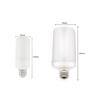 E14 E27 B22 Creative 4 ModesGravity Sensor Flame Lights LED Flame Effect Fire Light Bulb 9W 12W Flickering Emulation Decor Lamp