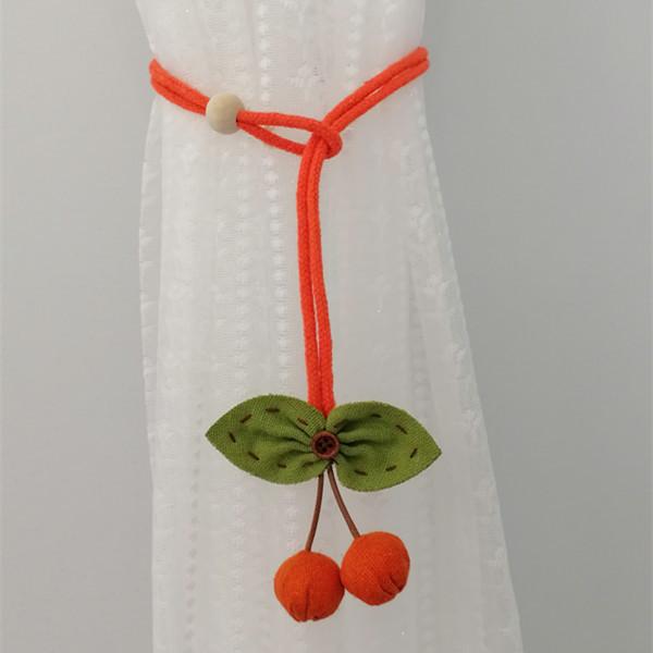 Pumpkin String Pendants, Curtain Ties, Gauze Ties, Fabric Cartoon, Adjustable Hemp Ropes, Cute Accents, Modern