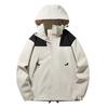 Outdoor Windbreaker Jacket for Men Women Couple Spring Autumn New Detachable Hood Waterproof