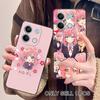 Anime Hakari Hanazono Mattes Handyhülle für POCO F8 F7 F6 F5 F4 F3 F2 Pro GT C75 C71 C65 C61 C40 Pro Ultra Bunte Hülle