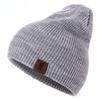 Unisex Casual Beanie Hat Knitted Hat Cap Fashion Solid Color Daily Winter Hat For Men Women