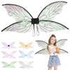 Multicolor Girl Butterfly Wings Cosplay Props Elf Angel Wing Fairy Wings  for Halloween Party