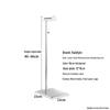 Stainless Steel Handbag Display Stand and Hanger for Tote Bags