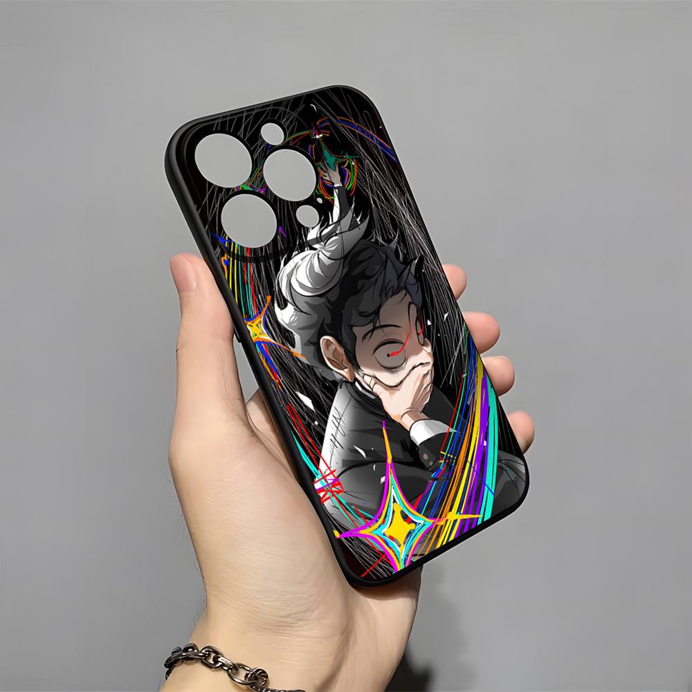 Anime Psycho 100 Phone Case For IPhone 17 Pro Max 16 15 14 Pro Max 13 11 X Xs Xr 8 7Plus Silicone Cover