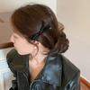 Leather Hair Clips Retro Bowknot Hairpins for Girls Sweet Barrettes Hairpin Hairgrips Women Fashion Hair Accessories Headwear