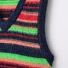 Spring 2025 Women's Slim Fit Rainbow Stripe Knitted Vest