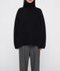 Women's European-Style High Neck Loose Wool Sweater for Autumn/Winter