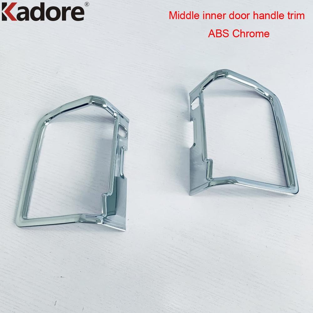 For Toyota Noah VOXY 90   2024 2025 2026 Carbon Fiber Car Inner Door Handle Cover Trim Interior Mouldings Accessories